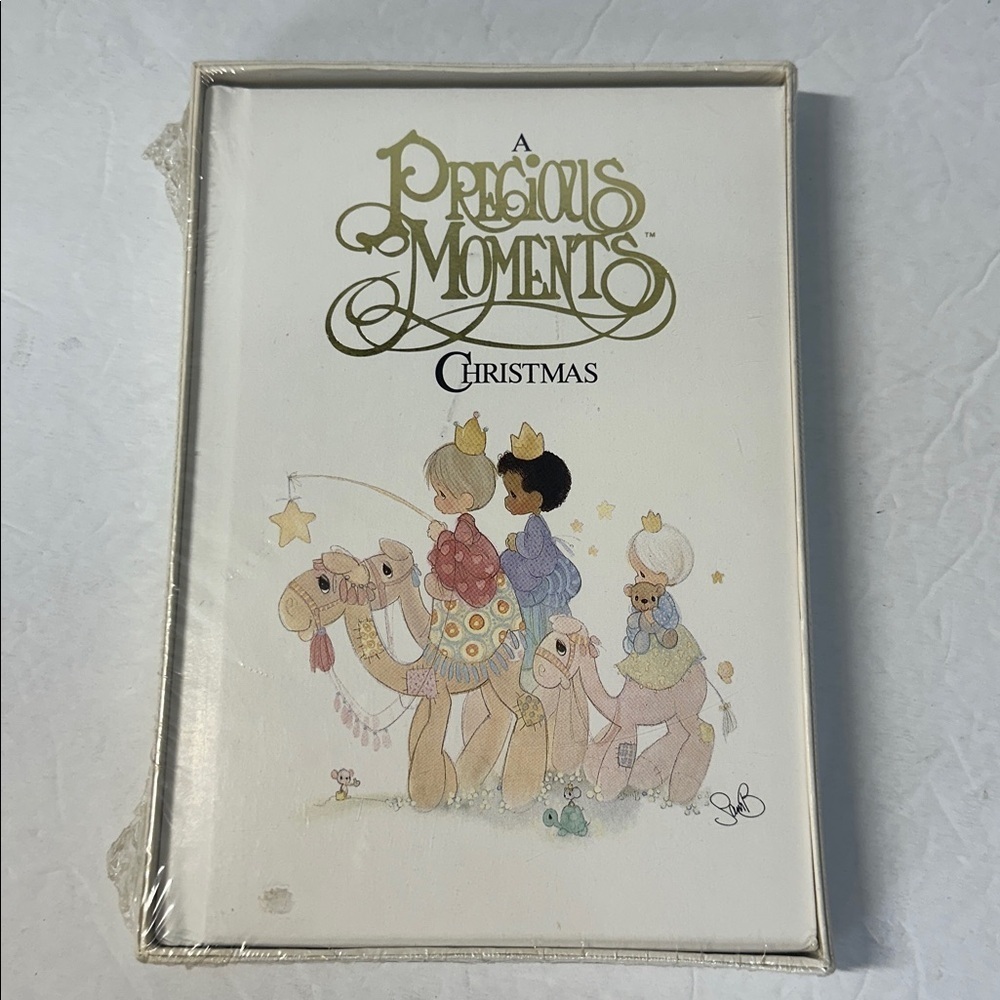 New and Sealed 1988 A Precious Moments Christmas Book by Sam Butcher